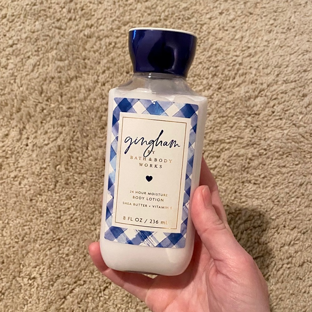 🆕 Bath & Body Works Gingham Body Lotion